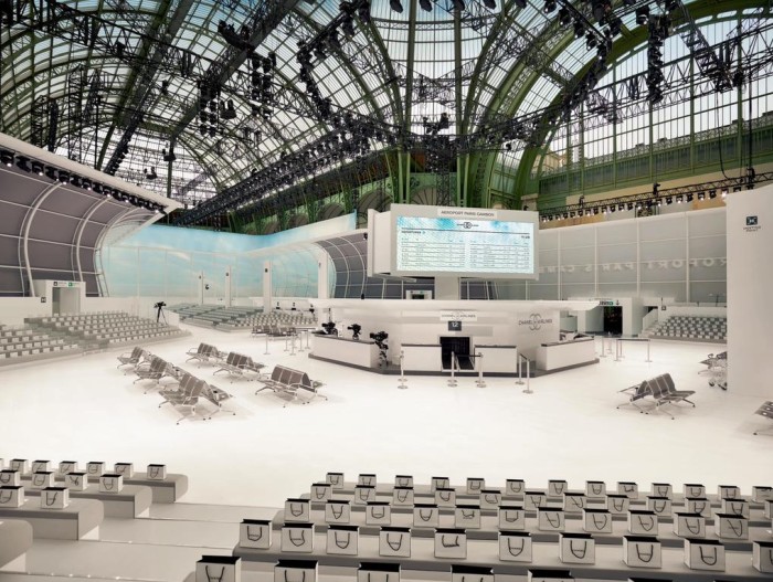 Chanel Airlines Spring 2016 show in Paris