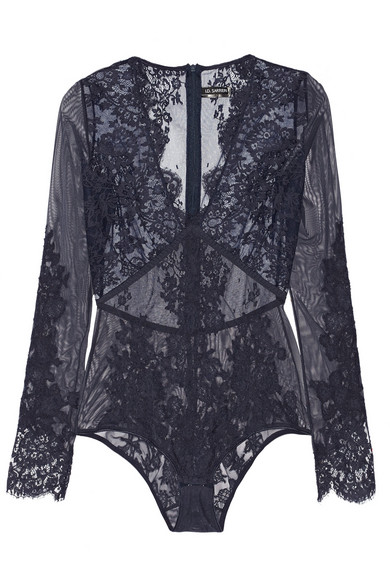 I.D. SARRIERI Lace Bodysuit