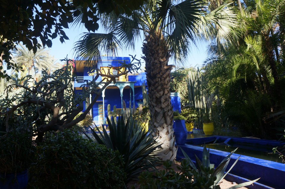 Jardín Majorelle in Marrekesh