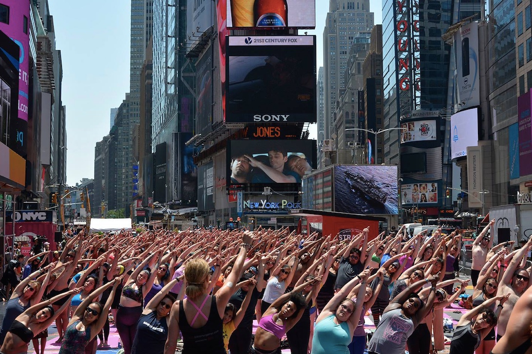 New York celebrated International Yoga Day