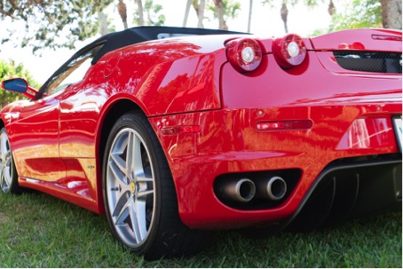 Italian car festival, ferrari